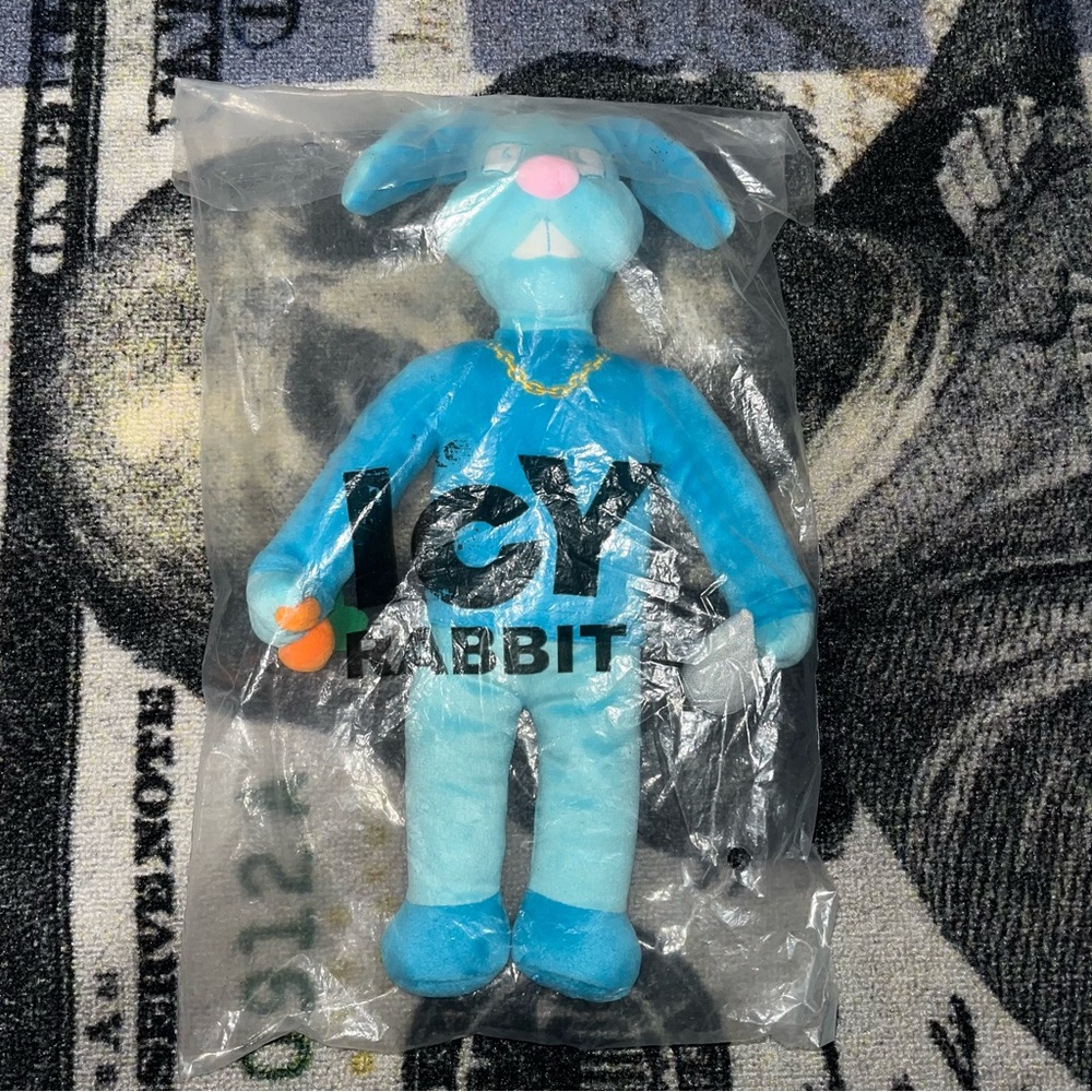 Icy Rabbit Plush - Picture 3 of 7